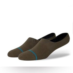 Stance Icon No Show Green LG (US Men's Shoe 9-13)